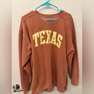 XXL Texas sweatshirt burnt orange